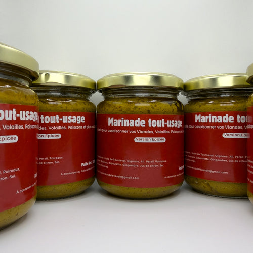 Marinade Tout-Usage Version Épicée